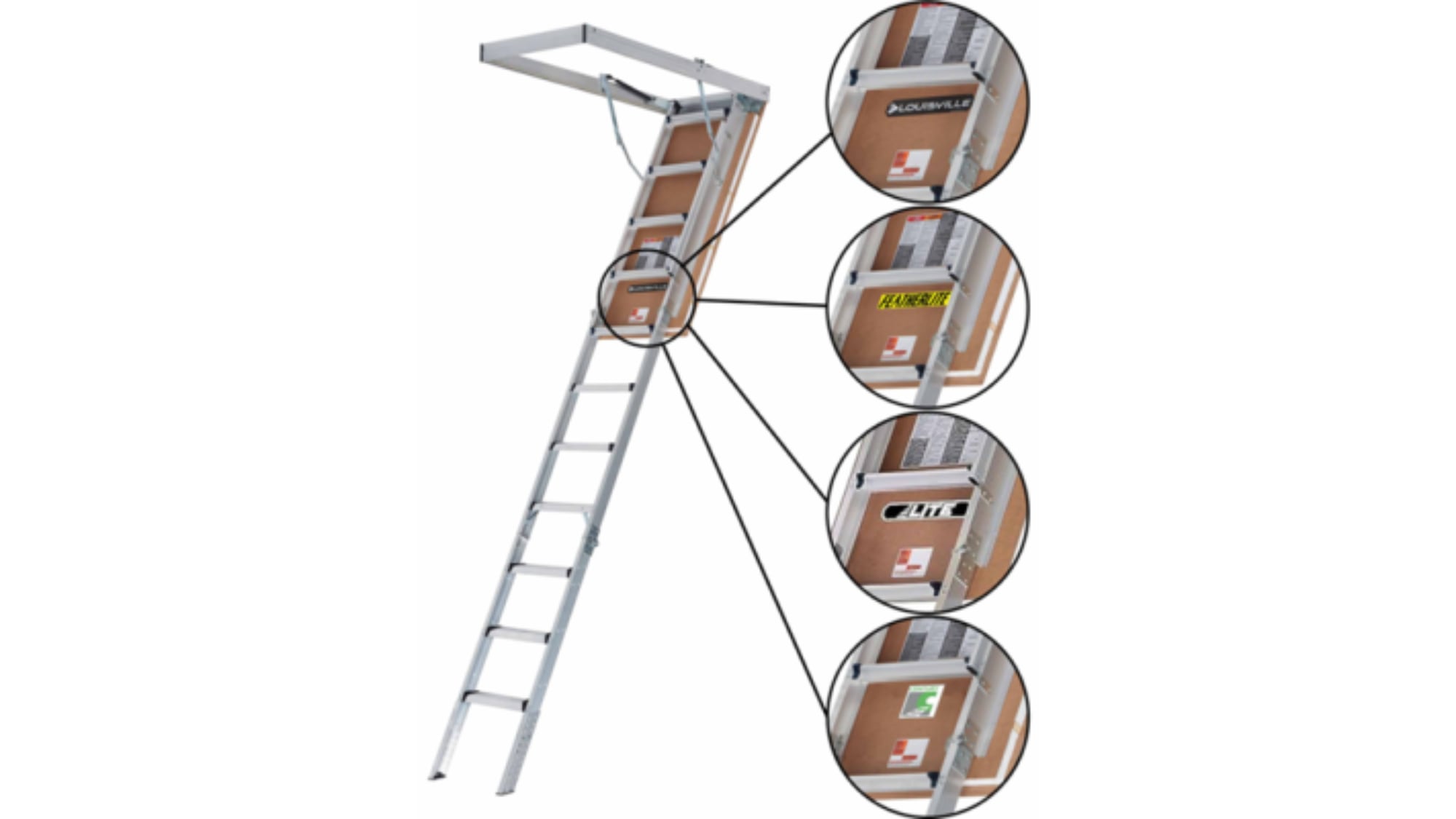 Louisville Ladder Recalls Over 1.7 Million Attic Ladders Due to Fall Risk
