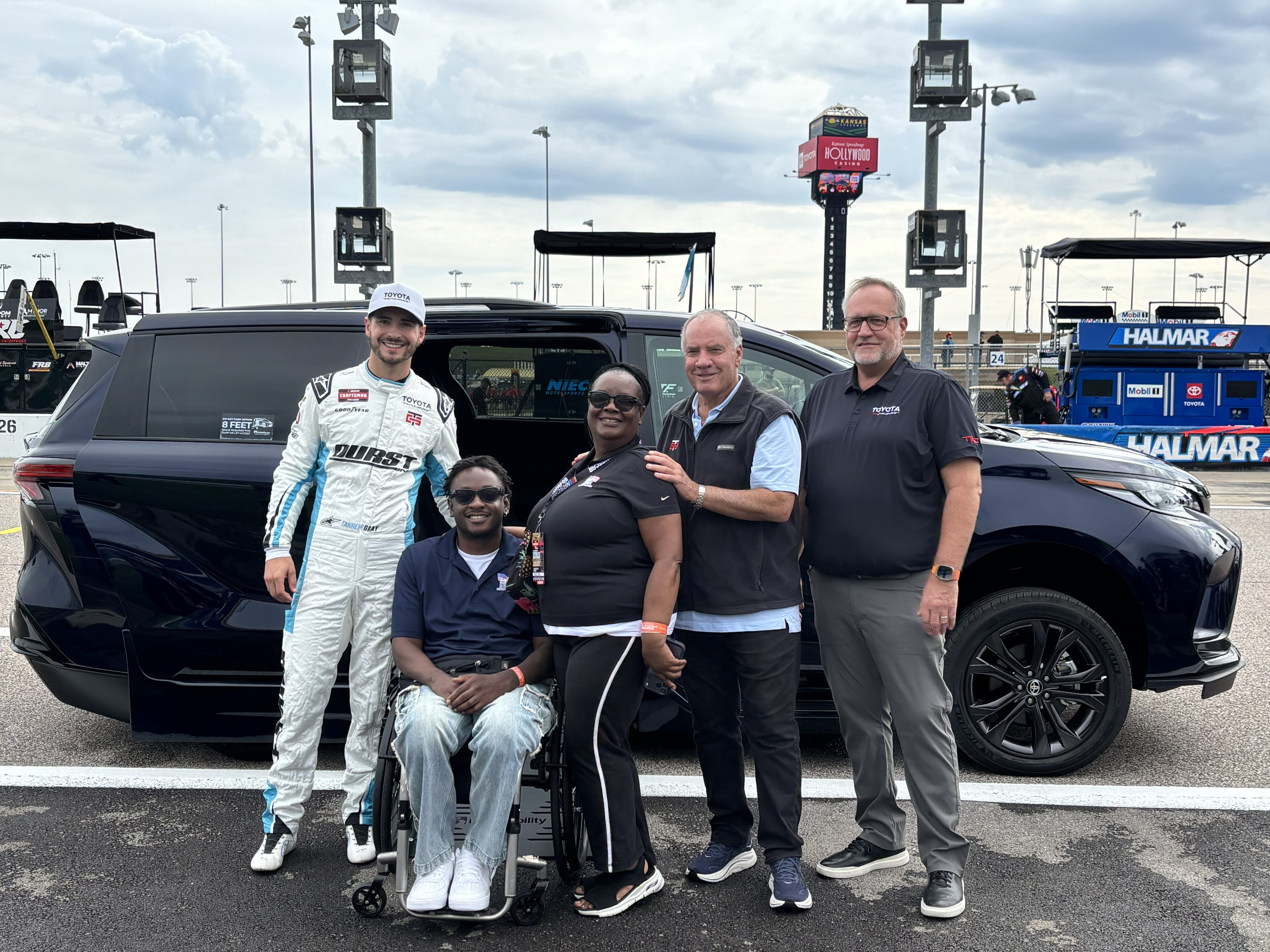 Army Veteran Receives Custom Wheelchair-Accessible Van at Kansas Speedway