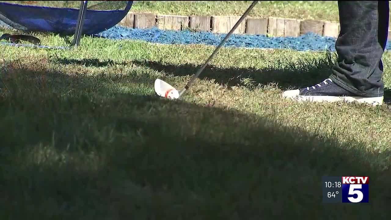 Independence backyard turned into golf course Saturday to support Big Brothers Big Sisters