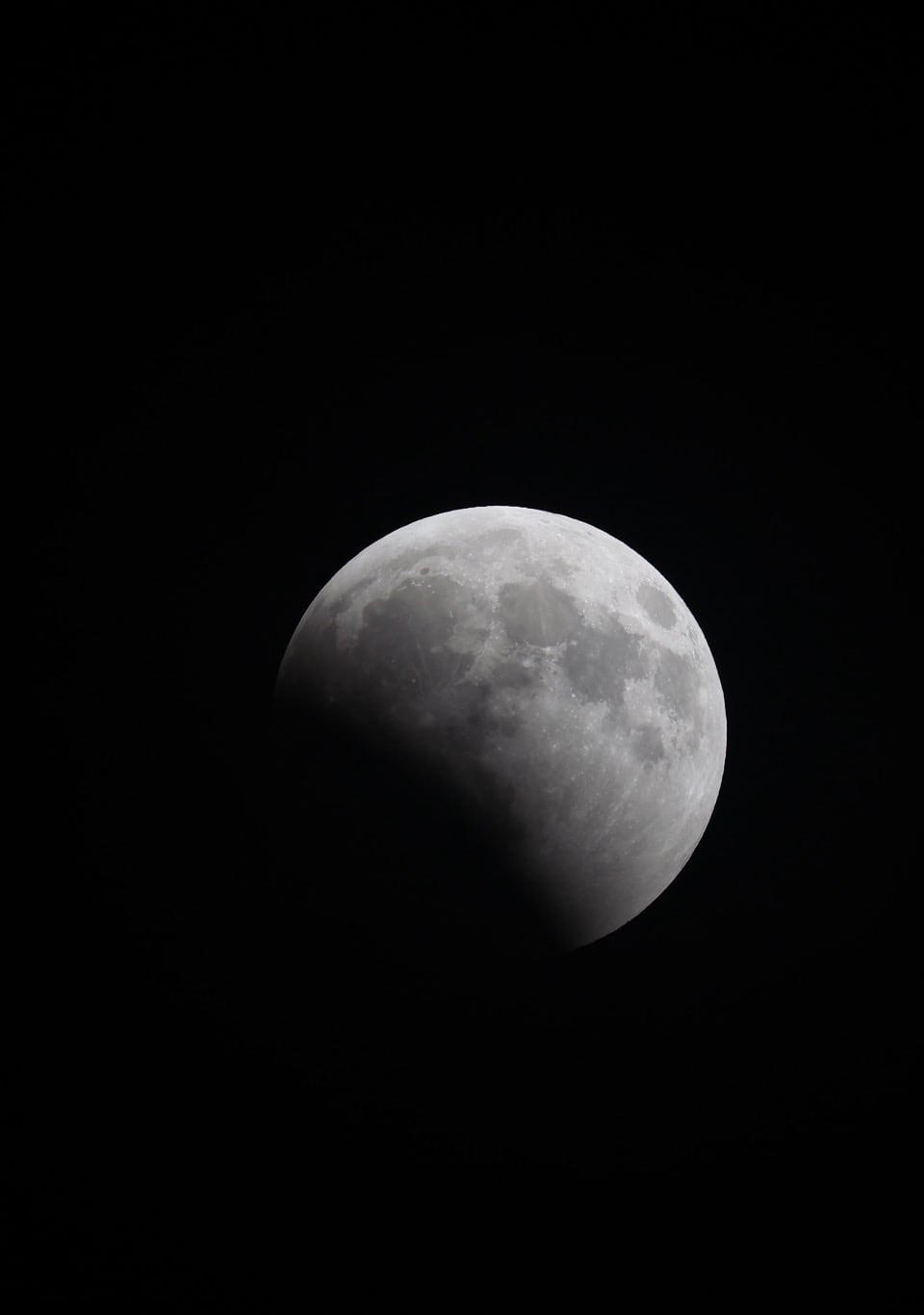Partial Lunar Eclipse Visible Over Kansas City Area