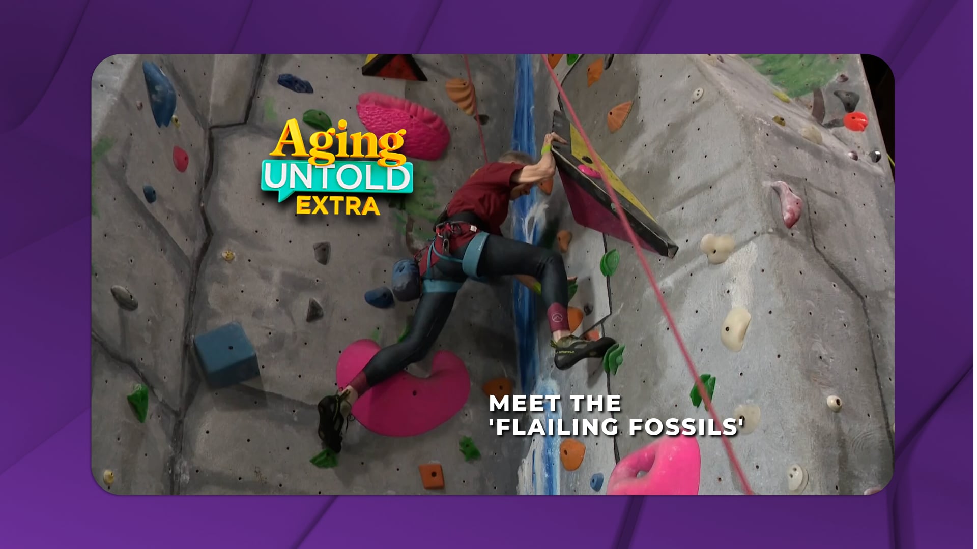 Senior Group Finds New Heights at Rutland Climbing Center