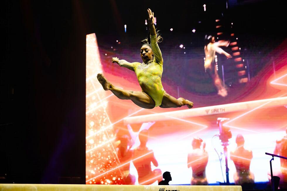 The 11-time Olympic medalist is bringing her Gold Over America Tour to the T-Mobile Center...