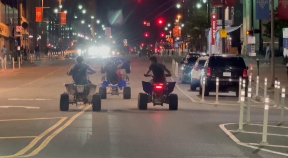 Kansas City Mayor Quinton Lucas condemns illegal sideshows on Aug. 10, 2024, after KCPD said...
