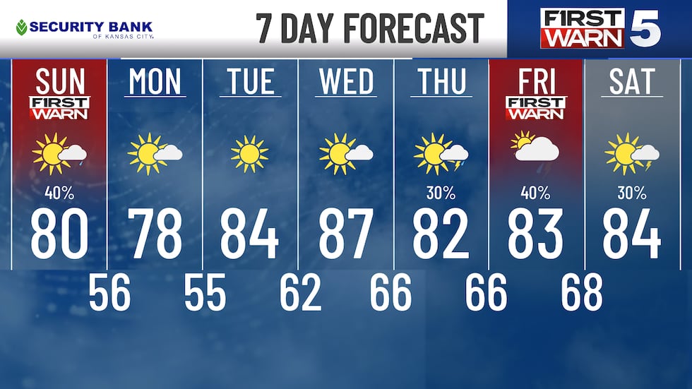 7 Day Forecast