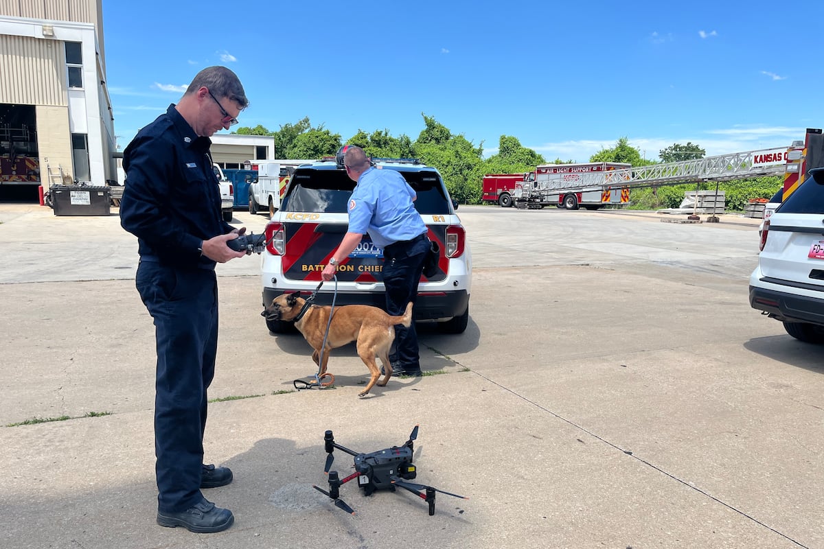 Drones and Rescue Dogs: A look inside KCFD’s high-tech emergency ...