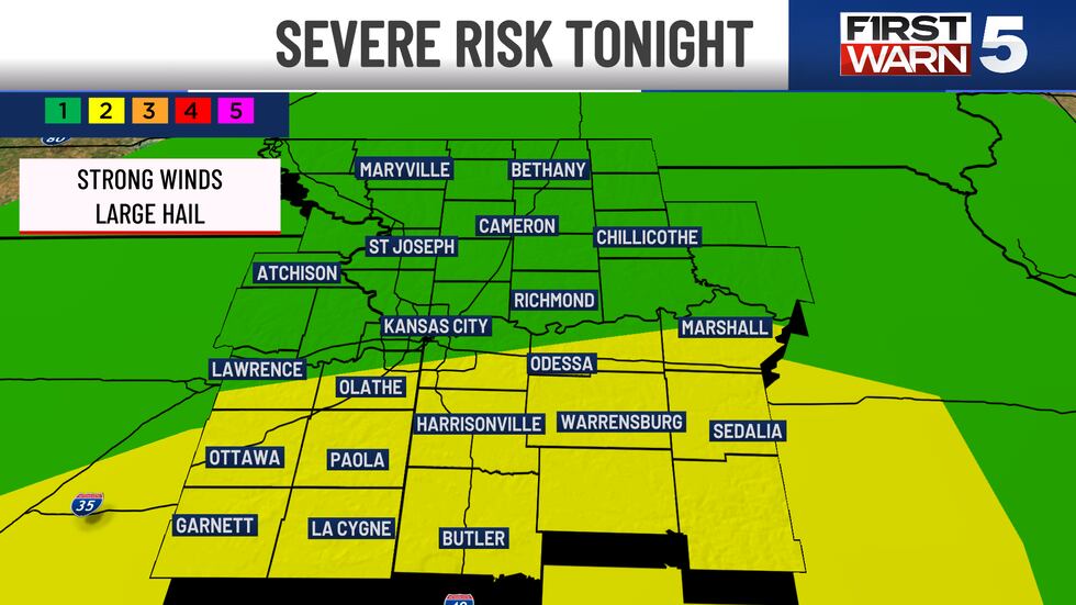 A First Warn is in place as our thunderstorm chances increase late Saturday evening and into...