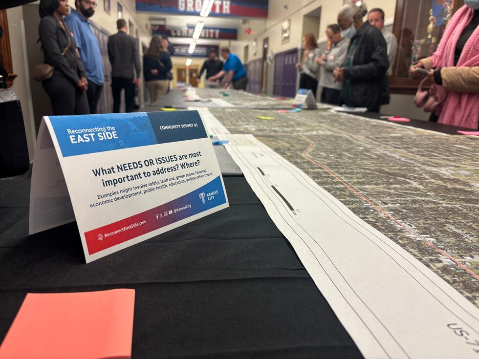 Dozens gathered at Southeast High School for the first meeting on 'Reconnecting the East Side'...