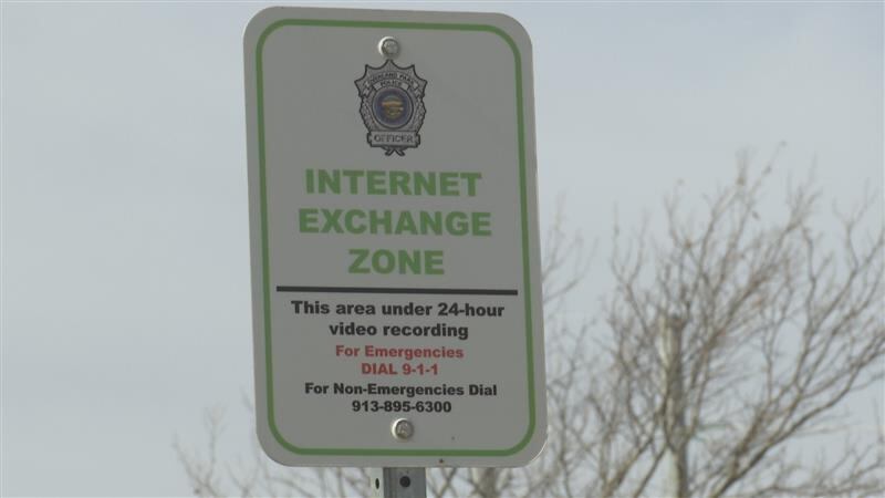 Overland Park Police's internet exchange zone.