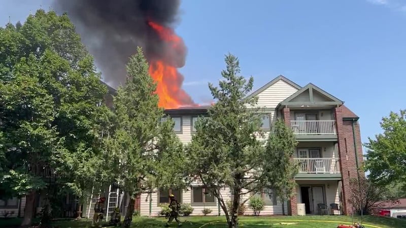 A fire evacuation took place at a Kansas senior living center after the building reportedly...