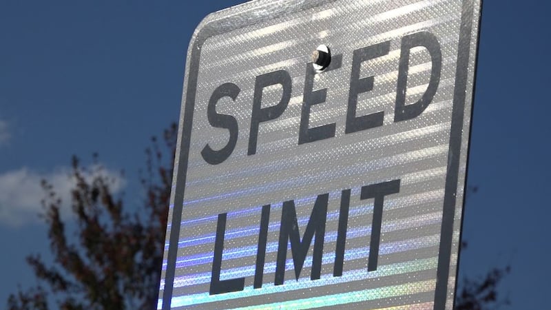 Speed limit sign