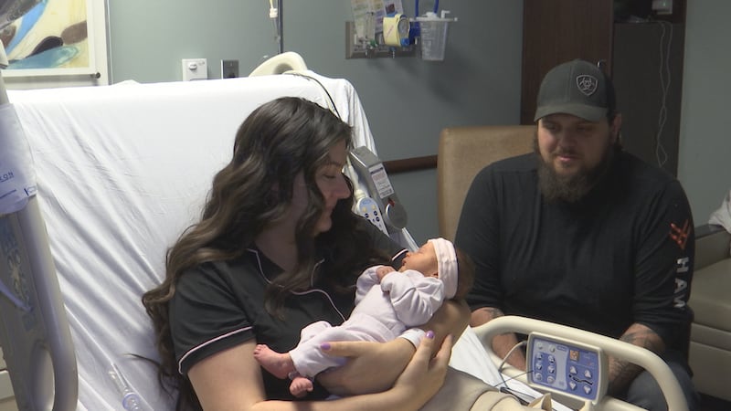 Exactly one month after their hospital wedding, the Johnsons welcomed baby Ariya Rae into the...