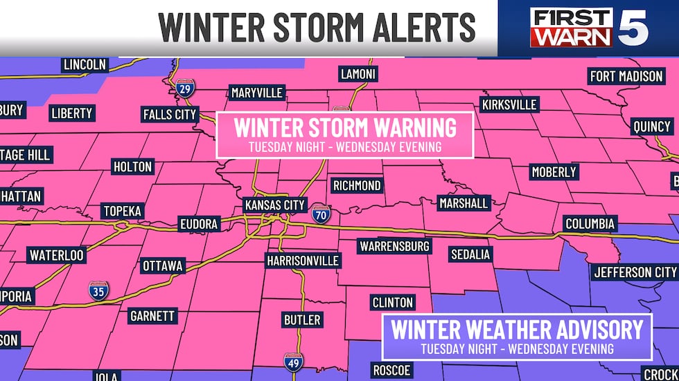 Winter storm alerts