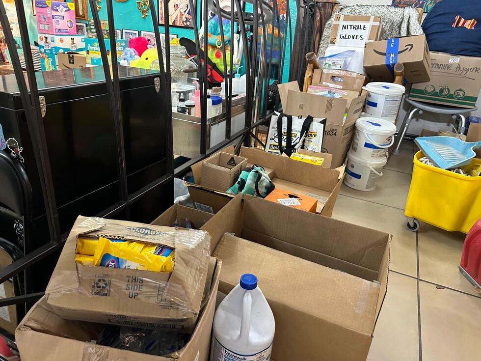 Donations in the midst of Hurricane Milton