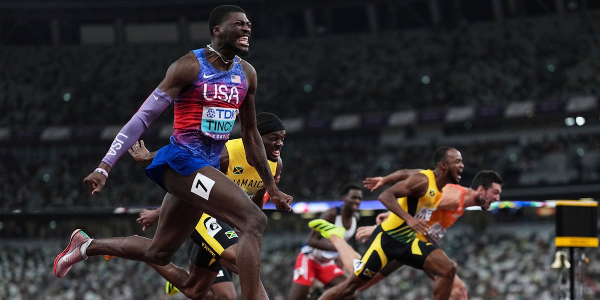 Kansas Division II track star goes from the couch to gold medalist in track and field worlds
