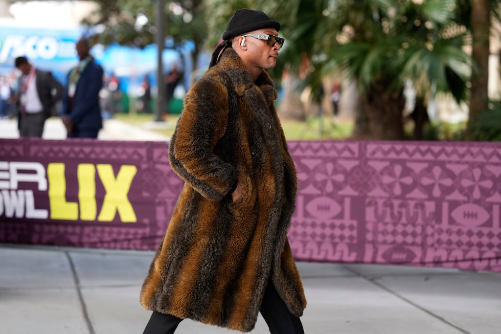 Kansas City Chiefs wide receiver DeAndre Hopkins arrives prior to the NFL Super Bowl 59...