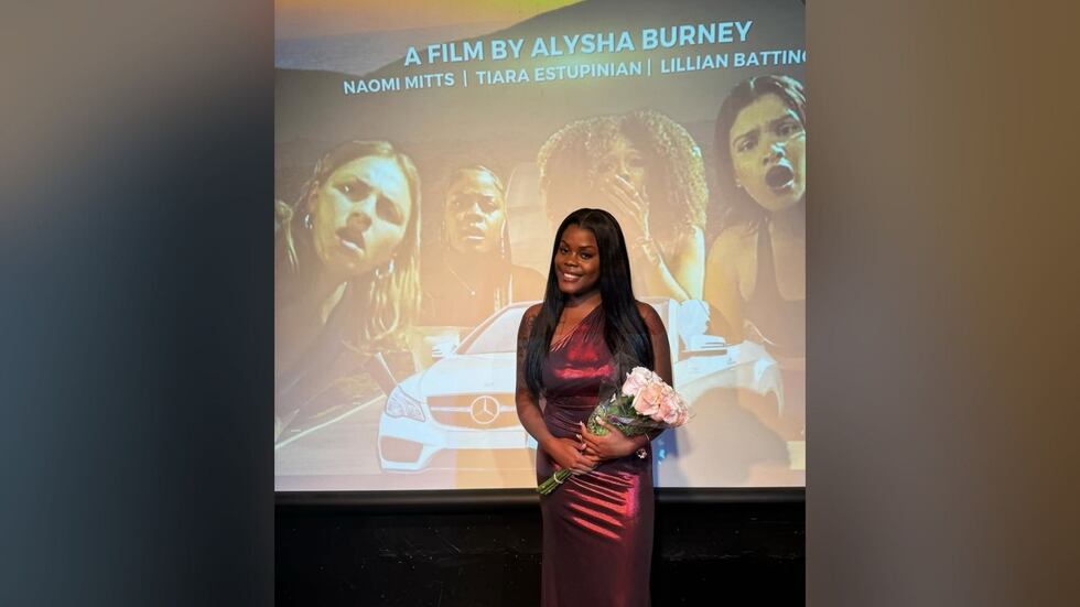 Alysha moved to LA in 2023 and created several short films (Photo: GoFundMe)