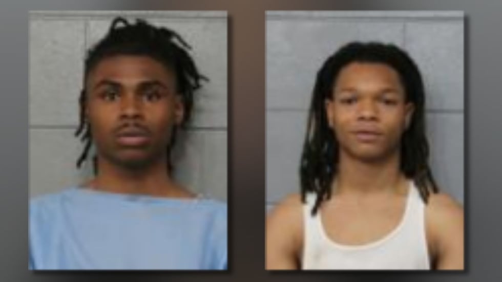 Arelious M. Jones (left) and Dominic Logan (right) are each facing two felony charges related...