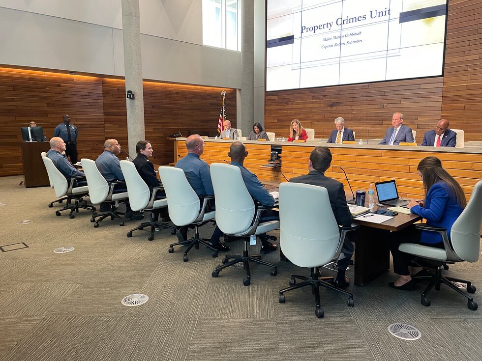 Statistics from the Board of Police Commissioners (BOPC) meeting on Sept. 10, 2024, showed 110...