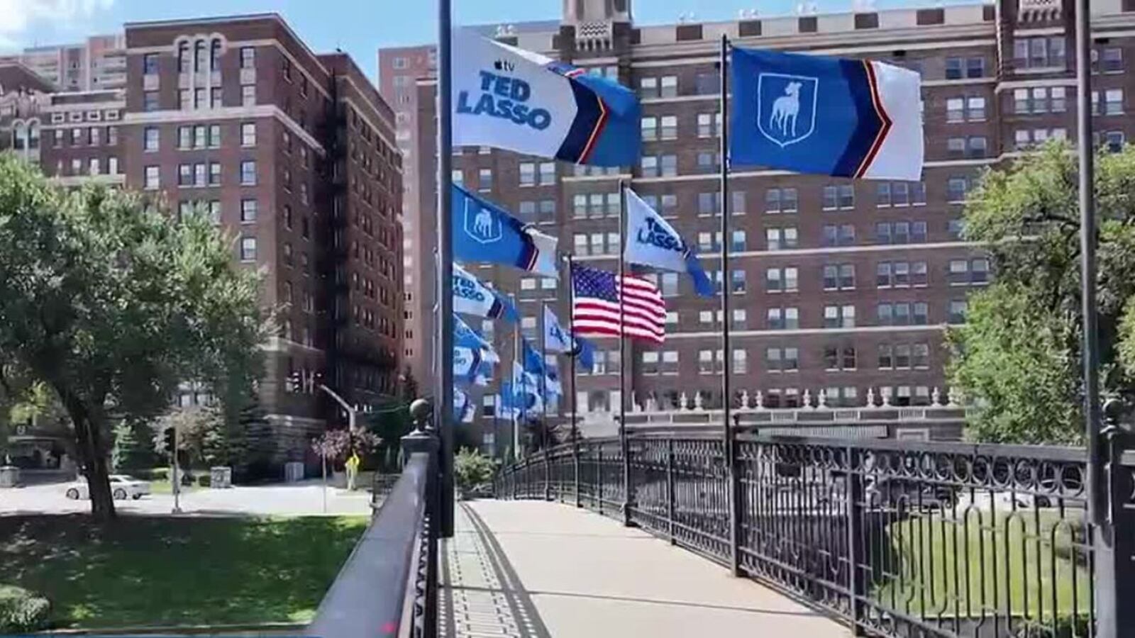 City Flags Ted Lasso season 4 hype hits Kansas City with flags, watch party
