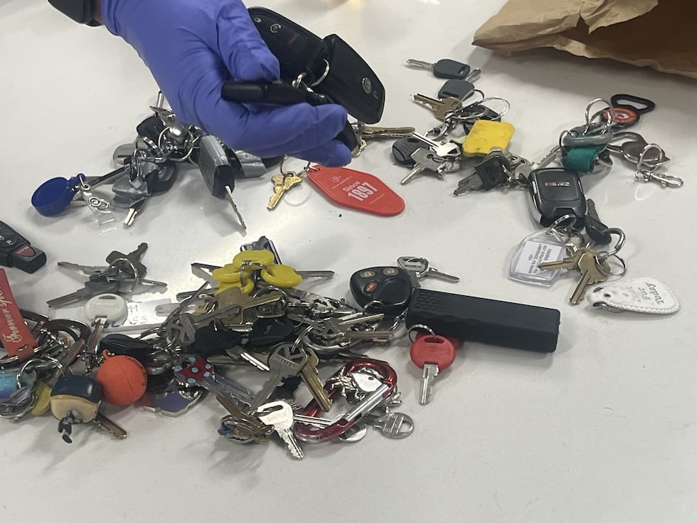 “If it wasn’t bolted down, they took it,” One of the most unusual discoveries among the stash...