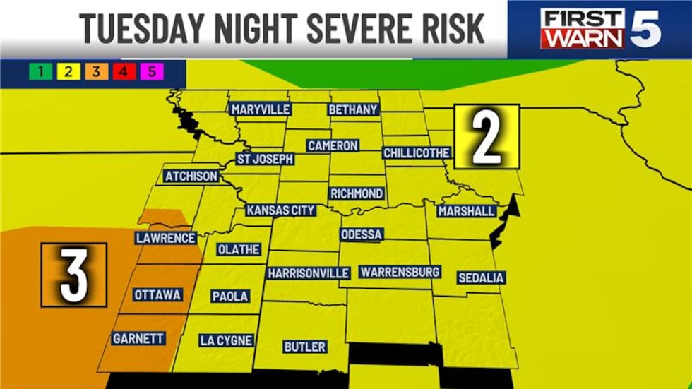 Tuesday is a First Warn Weather Day, our highest alert, as strong to severe storms look to...