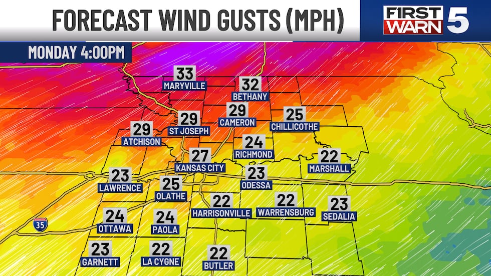 Sunday afternoon was stellar, and the evening stays pleasant as well!