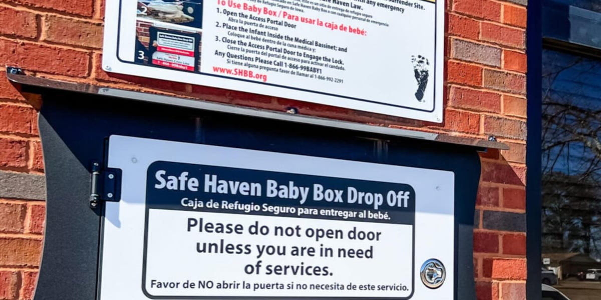 Shbb Kansas City’s first Safe Haven Baby Box installed at Northland fire station