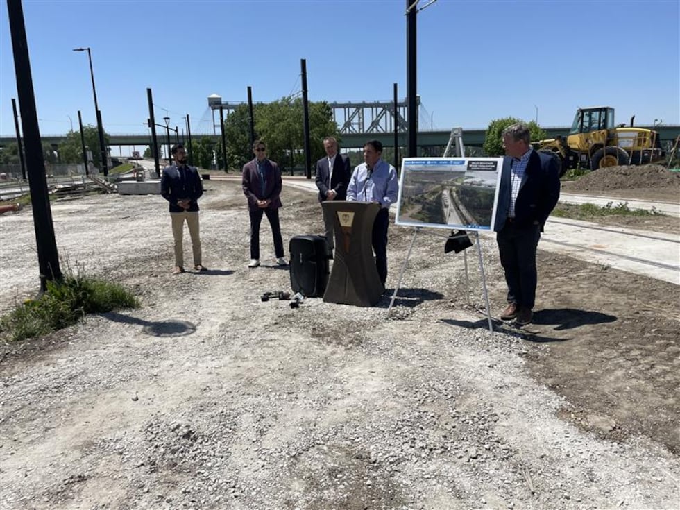 Walking or biking from the River Market to the Berkley Riverfront will soon be easier and...