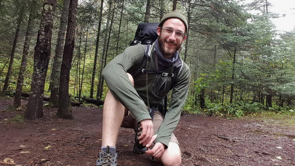 This undated photo provided by Michael Pretti shows Alex J. Pretti, the man who was shot by a...