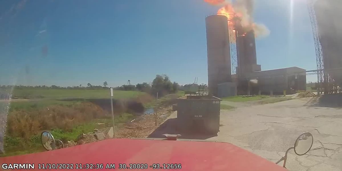 Grainery Exploding Dashcam video captures explosion at grain milling facility
