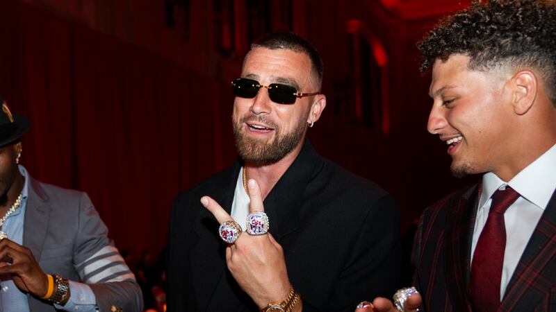 The Super Bowl champion Kansas City Chiefs received their rings at Union Station on June 15,...