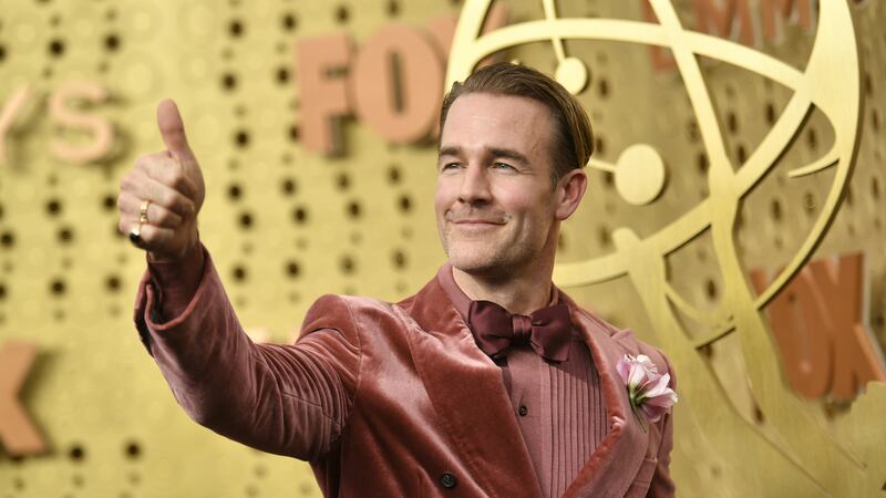 James Van Der Beek arrives at the 71st Primetime Emmy Awards on Sunday, Sept. 22, 2019, at the...