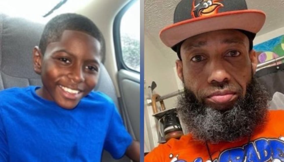 Police say 13-year-old Demarcus Shirley (left) and 45-year-old Chauncey Newman were killed...