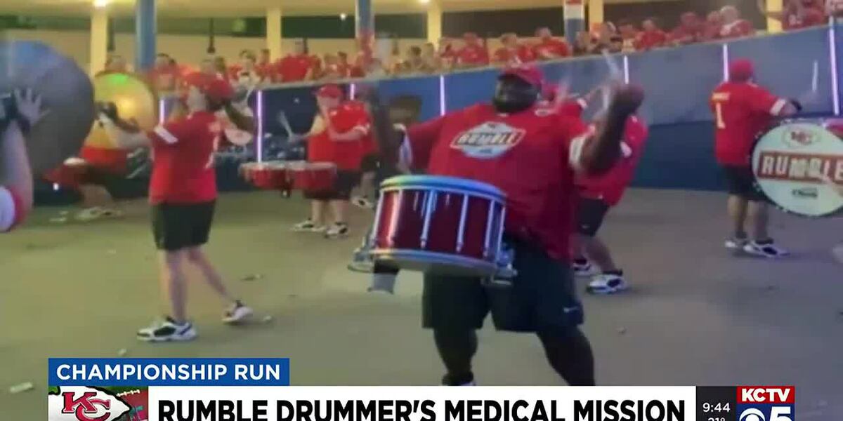 Mark Rumble Drummer Rumble drummer balances medical school and music