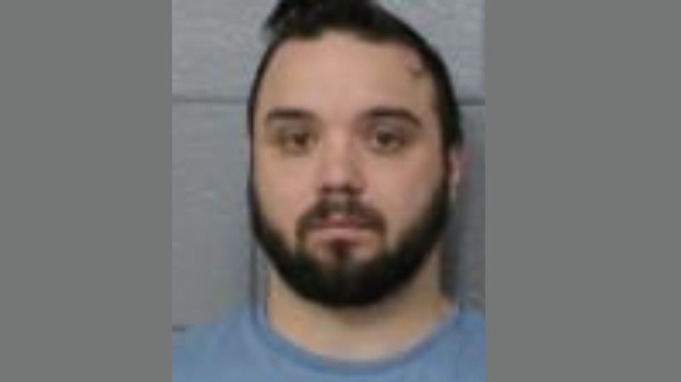 The jackson County Sheriff's Office provided a picture of Austin Meyer, a drama teacher at...