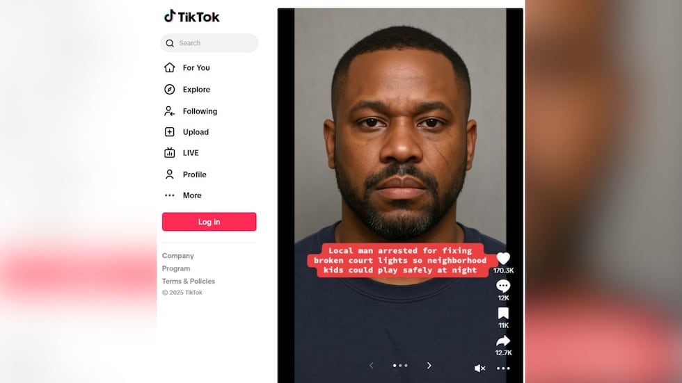 A viral TikTok video claiming a man named Andre Tillman was arrested in Swope Park does not...