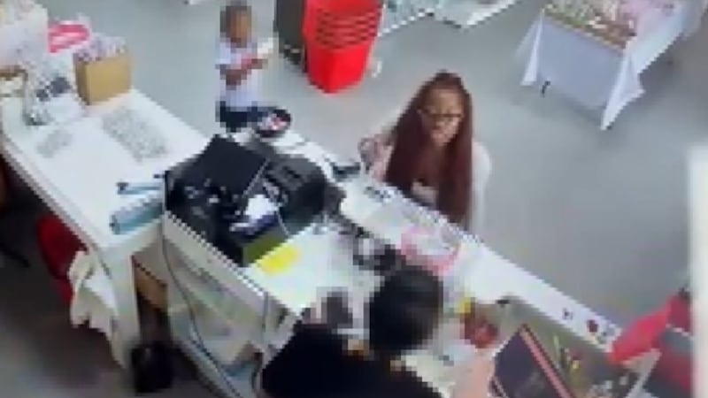 A Las Vegas cake shop employee is speaking out after she said she was attacked by a customer...