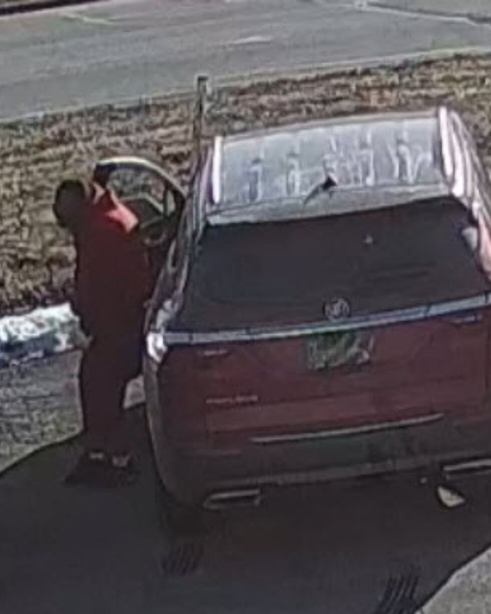 Lenexa Police attempt to identify two behind a recent vehicle theft on March 12, 2025.