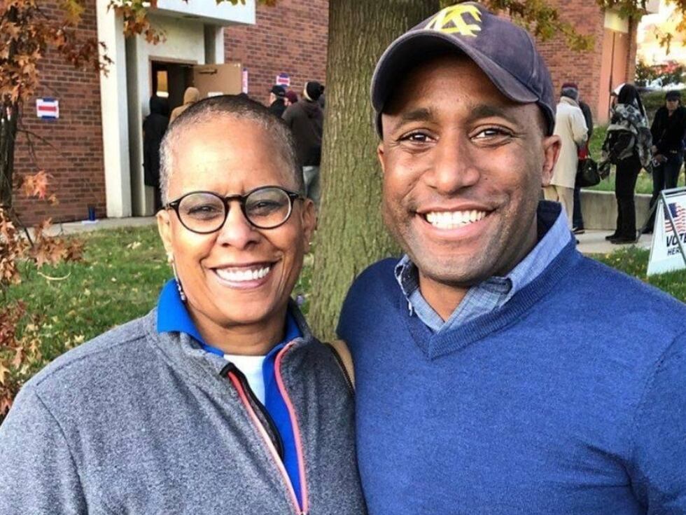 Mayor Quinton Lucas tweeted that when his sister called 911 for their mother (left) on...