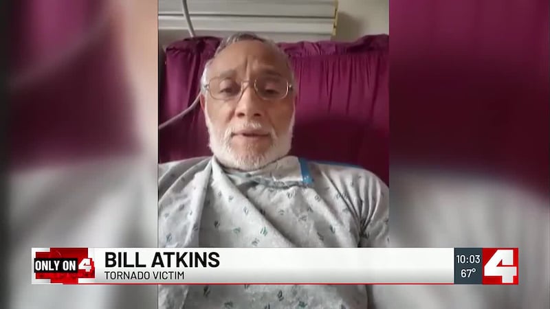 Retired St. Louis City firefighter ankle is severed during EF-3 tornado