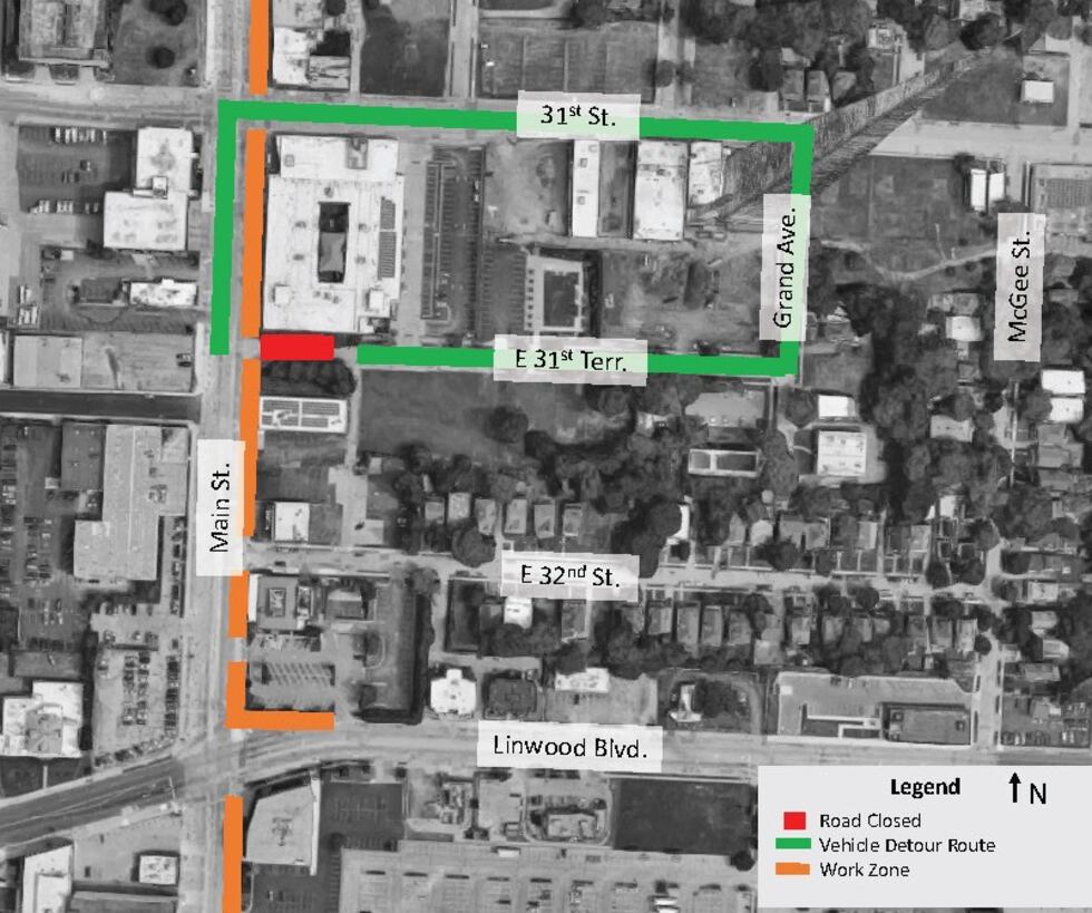 Kcs Service Map KC Streetcar service to close intersections on Wednesday and Thursday ...