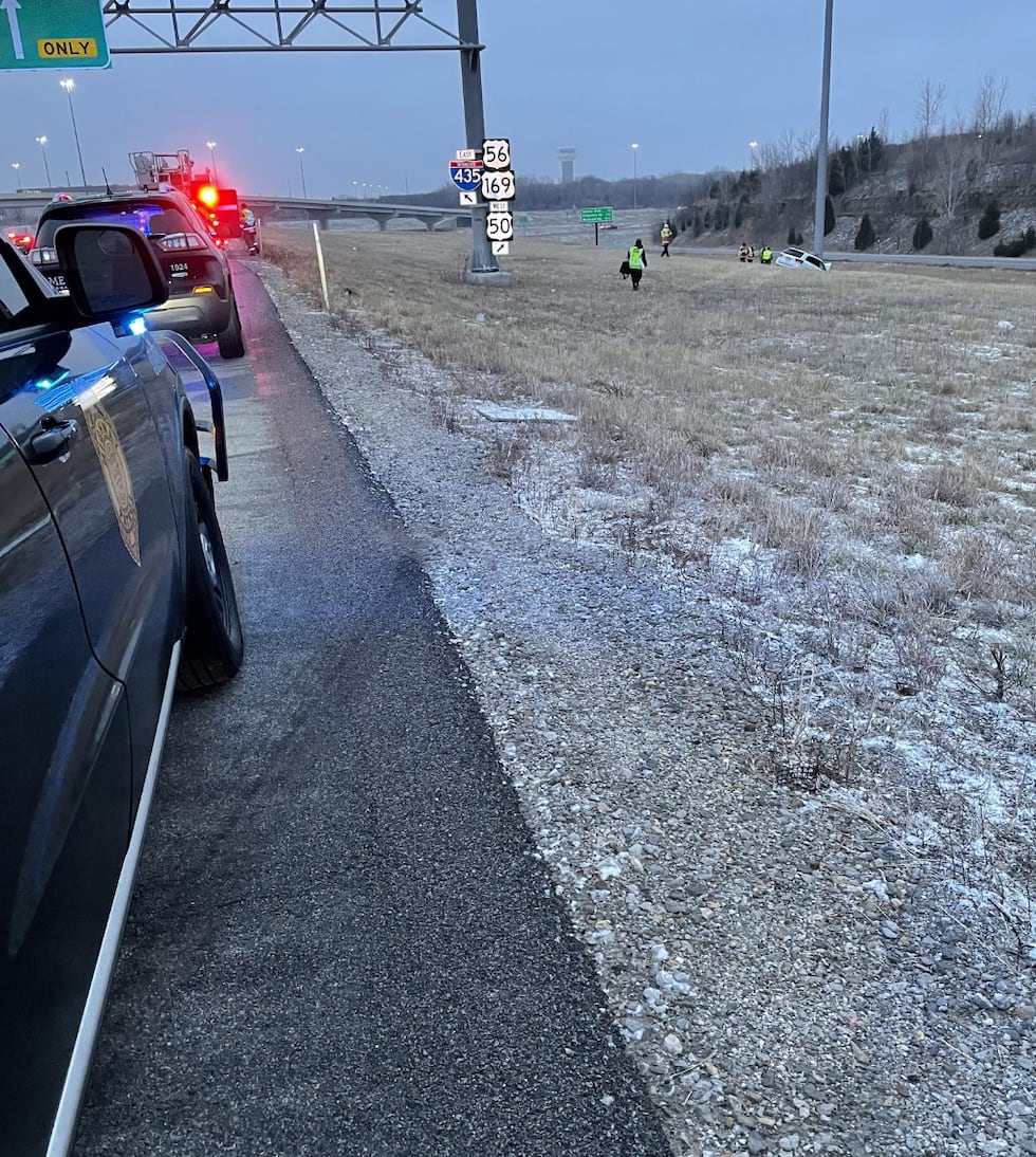 The Lenexa Police Department provided crime scene pictures of a deadly road rage incident that...