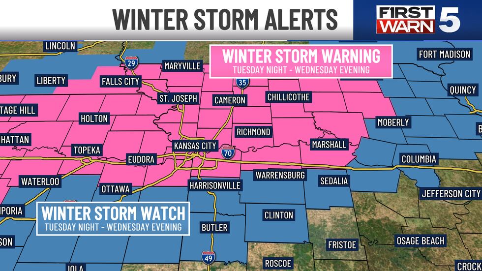 Winter storm alerts