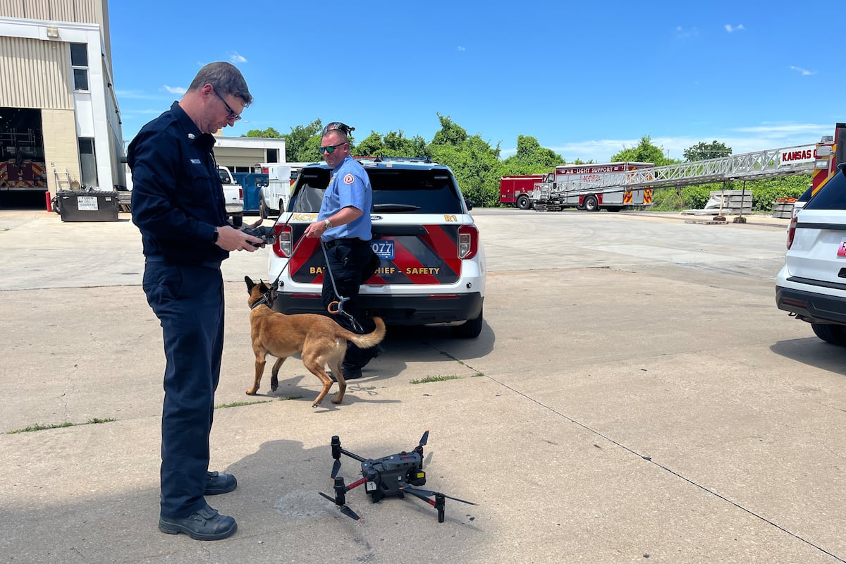 Drones and Rescue Dogs: A look inside KCFD’s high-tech emergency ...