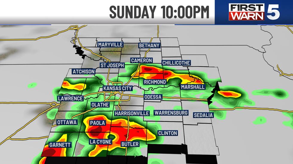Spectacular Saturday before storms threaten Sunday and Monday