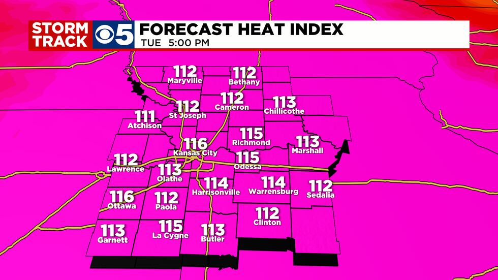 Forecast Heat Index