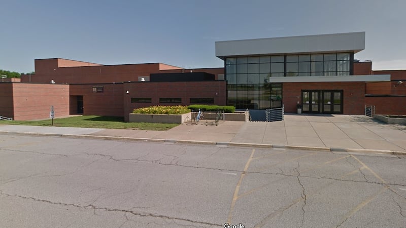Image of Olathe East High School from Google Maps
