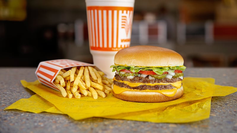FILE - Whataburger will open its first location inside the perimeter Tuesday, Jan. 16, 2024.