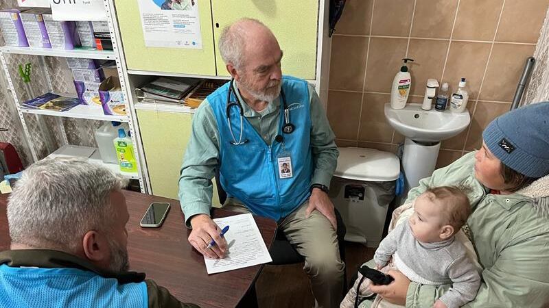 Dr. Rick Randolph and Global Care Force volunteers focus on treating chronic illnesses,...