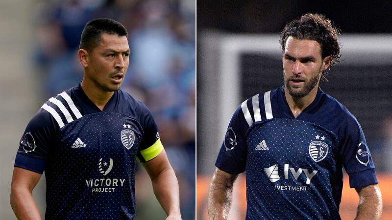 Sporting KC stars Roger Espinoza and Graham Zusi